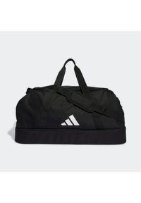 Adidas - Opona L Du L Bc Czarno-Biała Dorosłych. Kolor: czarny, biały, wielokolorowy. Materiał: poliester. Sport: fitness