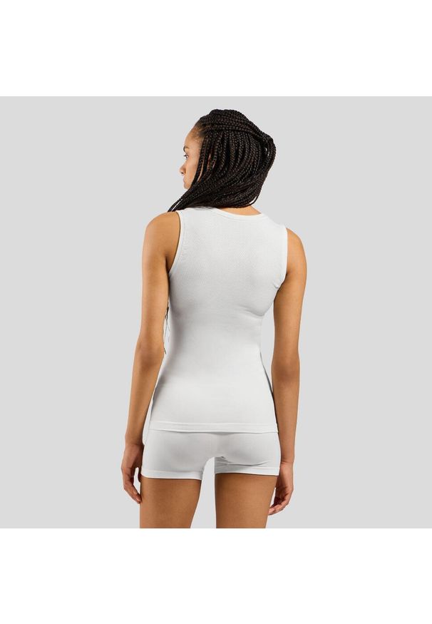 Koszulka termoaktywna damska Odlo Performance Light Eco BL Top Crew Neck Singlet. Kolor: biały
