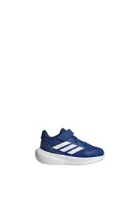 Adidas - Buty dla dzieci Runfalcon 5. Okazja: na uczelnię. Kolor: biały, niebieski, wielokolorowy. Sport: joga i pilates, bieganie #1