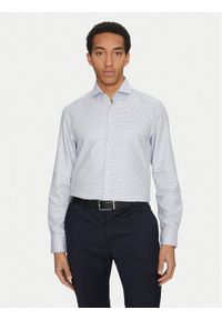 BOSS Koszula C-Hal 50533712 Niebieski Casual Fit. Okazja: na co dzień. Kolor: niebieski. Materiał: bawełna. Styl: casual #1