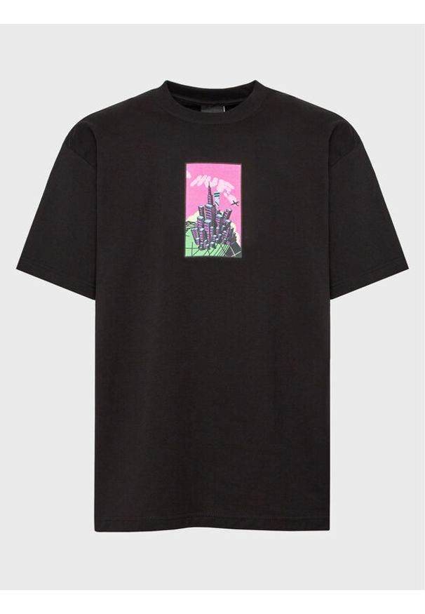 HUF T-Shirt Sky Is The Limit TS01948 Czarny Regular Fit. Kolor: czarny. Materiał: bawełna