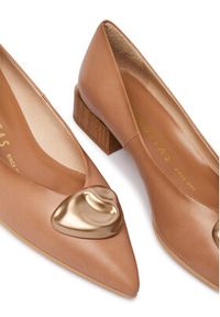 Hispanitas Czółenka HV264775 C007 Beżowy. Kolor: beżowy. Materiał: skóra #2