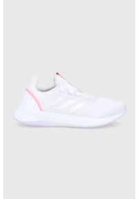 Adidas - adidas Buty QT RACER SPORT kolor biały. Nosek buta: okrągły. Zapięcie: sznurówki. Kolor: biały. Model: Adidas Racer #1