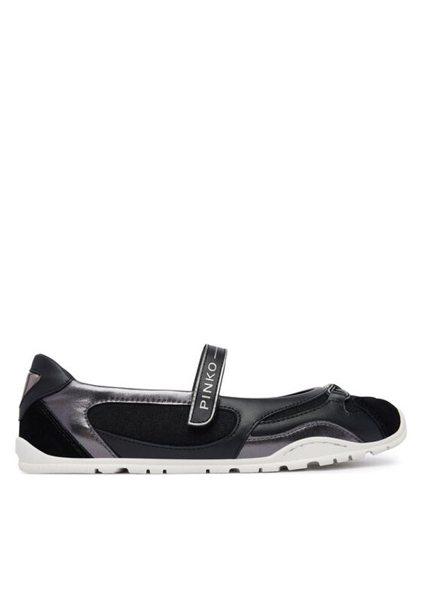 Pinko - PINKO Baleriny Yulia 02 SS0187 P020 Czarny. Kolor: czarny. Materiał: skóra