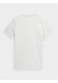 4f - 4F T-Shirt 4FSS23TTSHM366 Szary Regular Fit. Kolor: szary. Materiał: bawełna #4