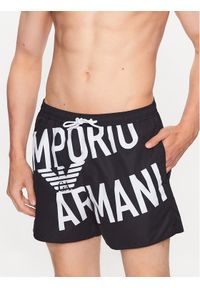 Emporio Armani Underwear Szorty kąpielowe 211740 3R424 21921 Czarny Regular Fit. Kolor: czarny. Materiał: syntetyk #1