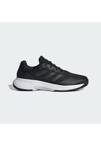 Adidas - Gamecourt 2.0 Tennis Shoes. Kolor: czarny, szary, wielokolorowy. Materiał: materiał. Sport: tenis