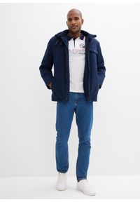 bonprix - Jeansy z elastycznymi wstawkami w talii, classic fit, prosta nogawka. Stan: podwyższony. Kolor: niebieski #3