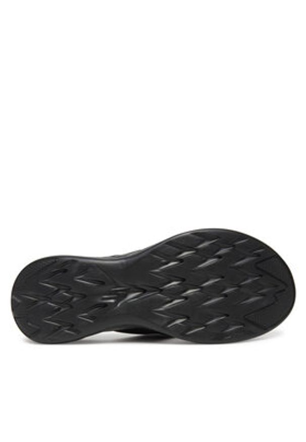 skechers - Skechers Japonki On-The-Go 600-Vacay 140702/BBK Czarny. Kolor: czarny. Materiał: materiał