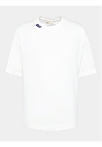 outhorn - Outhorn T-Shirt OTHAW23TTSHM0855 Biały Regular Fit. Kolor: biały. Materiał: bawełna #1