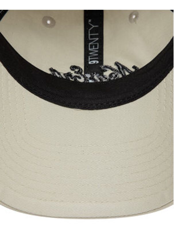 New Era Czapka z daszkiem Contrast Stitch 9TWENTY 60595290 Beżowy. Kolor: beżowy. Materiał: bawełna