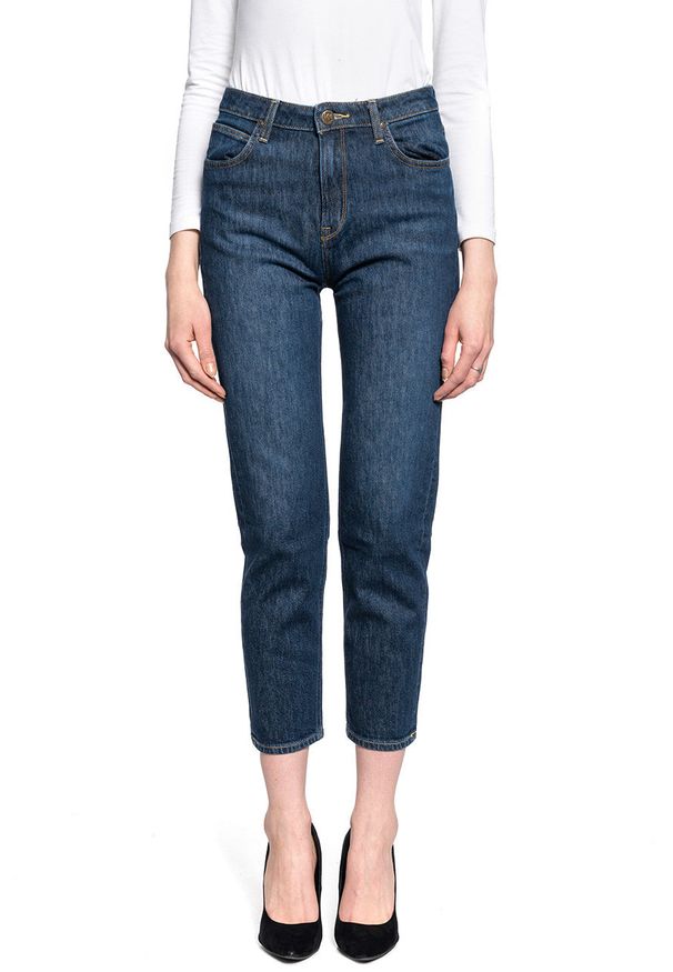 Lee - LEE CAROL DAMSKIE SPODNIE JEANSOWE NEW STRAIGHT L30UPOAW 112106801