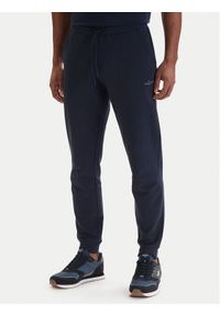 Aeronautica Militare Spodnie dresowe 261PF0872UF00459 Granatowy Regular Fit. Kolor: niebieski. Materiał: bawełna #1