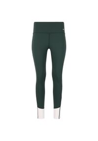 Damskie legginsy Athlecia Aspasia. Kolor: wielokolorowy, biały, zielony. Sport: fitness #1