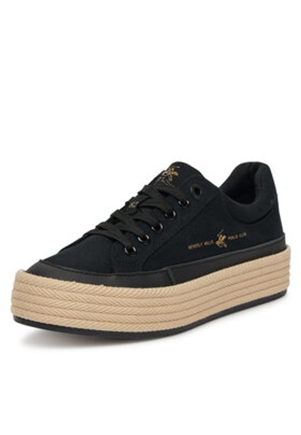 Beverly Hills Polo Club Sneakersy WSS21536-01 Czarny. Kolor: czarny. Materiał: materiał