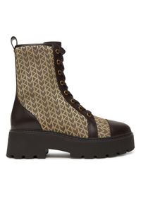 MICHAEL Michael Kors Trzewiki Blake 40T5BKFE5Y Brązowy. Kolor: brązowy. Materiał: materiał #1