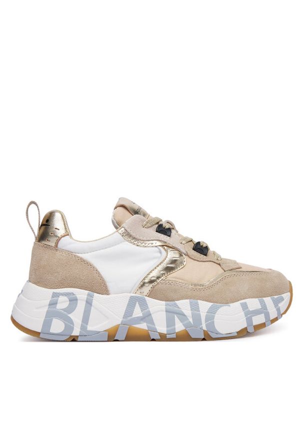 Voile Blanche Sneakersy 2017475-34 Beżowy. Kolor: beżowy. Materiał: zamsz, skóra