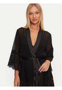 Guess Szlafrok Monica O4BX18 WFFQ0 Czarny. Kolor: czarny. Materiał: syntetyk #3
