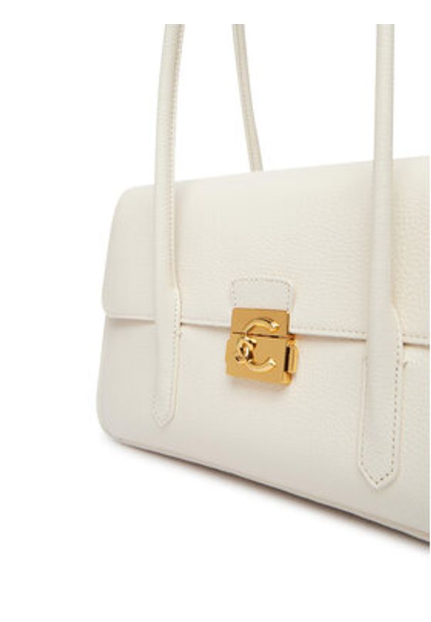 Coccinelle Torebka U4K Coccinelle C-Me Lock E1 U4K 12 03 01 Écru. Kolor: kremowy. Materiał: skórzane