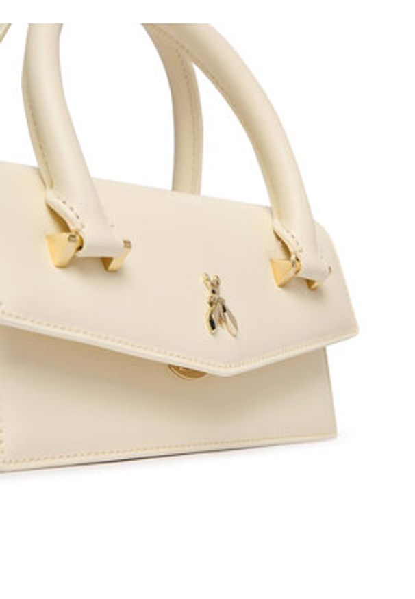 Patrizia Pepe Torebka 8B0111/L061-W405 Écru. Materiał: skórzane