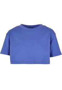 Urban Classics - Krótka Koszulka Dziewczęca Kimono. Kolor: fioletowy. Długość: krótkie. Sport: turystyka piesza #1