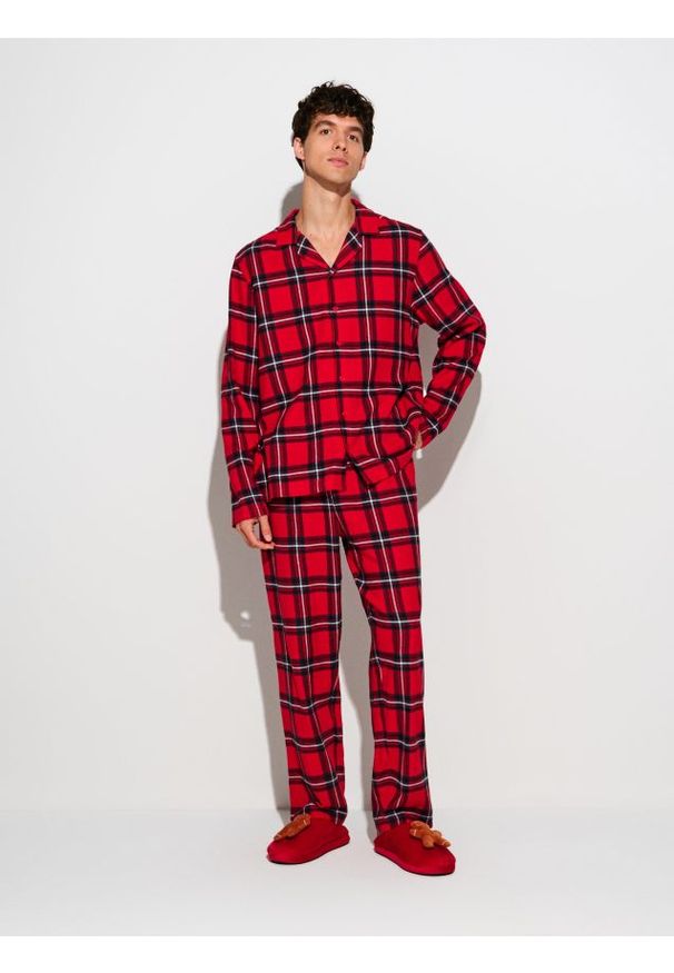 Sinsay - Dwuczęściowa piżama z motywem świątecznym - wielobarwny