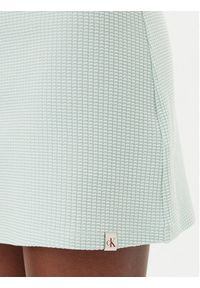 Calvin Klein Jeans Sukienka codzienna J20J225286 Niebieski Slim Fit. Okazja: na co dzień. Kolor: niebieski. Materiał: syntetyk, bawełna. Typ sukienki: proste. Styl: casual #4