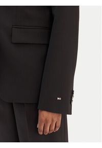 TOMMY HILFIGER - Tommy Hilfiger Marynarka Timeless WW0WW46662 Czarny Regular Fit. Kolor: czarny. Materiał: syntetyk #5