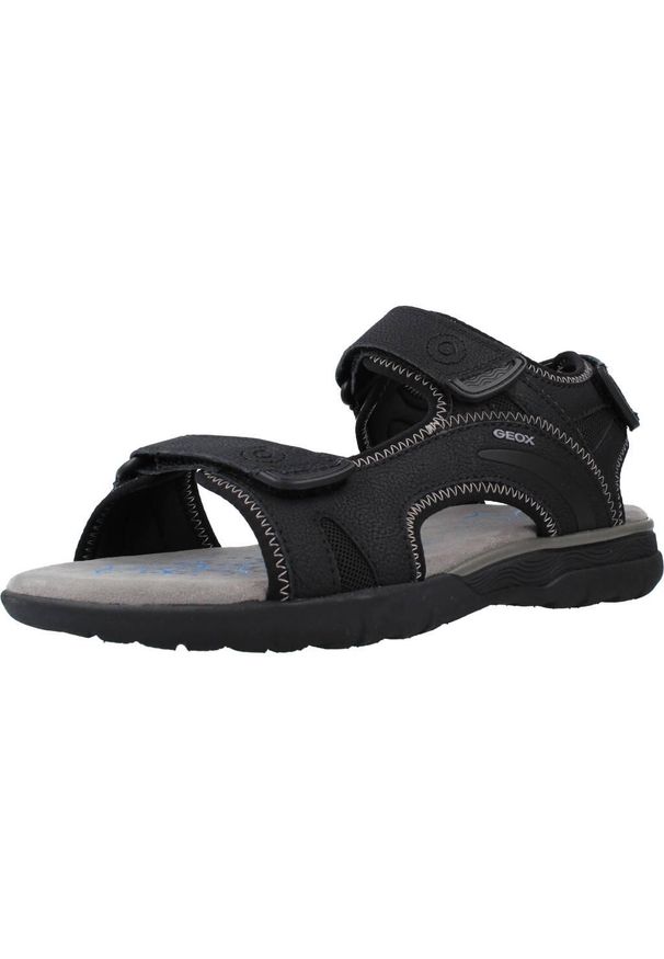 Geox - Sandały GEOX U SPHERICA EC5 A Czarny. Kolor: czarny. Materiał: syntetyk, tkanina. Sezon: lato