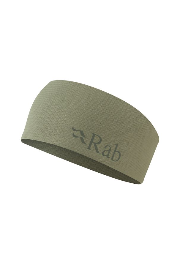 Opaska sportowa Rab Talus Headband z odblaskiem. Kolor: zielony. Styl: sportowy