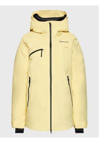 Peak Performance Kurtka narciarska Alpine G78245010 Żółty Regular Fit. Kolor: żółty. Materiał: syntetyk. Sport: narciarstwo