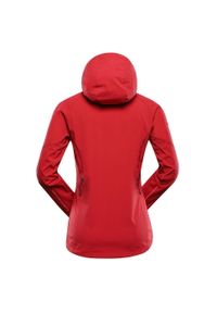 ALPINE PRO - Kurtka softshell damska Alpine Pro Esprita. Kolor: czerwony. Materiał: softshell. Sport: turystyka piesza
