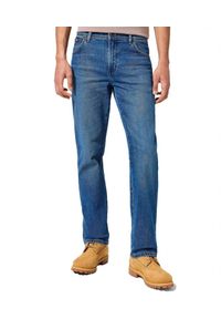 Wrangler - WRNAGLER MĘSKIE SPODNIE JEANSOWE TEXAS SUNDOWN BLUE 112358216 W121008833