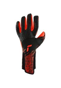 Rękawice bramkarskie Reusch Venomous Gold X. Kolor: czerwony, czarny, wielokolorowy. Sport: piłka nożna