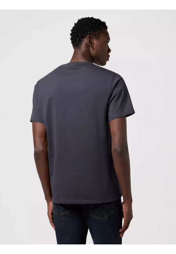 Wrangler - MĘSKA KOSZULKA WRANGLER GRAPHIC TEE FADED BLACK 112371486