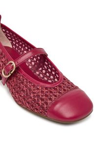 Hispanitas Czółenka RHV264686 C005 Czerwony. Kolor: czerwony. Materiał: materiał #6