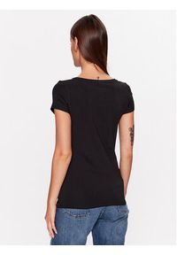 only - ONLY T-Shirt 15316416 Czarny Slim Fit. Kolor: czarny. Materiał: bawełna