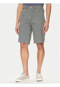 Levi's® Szorty jeansowe 568™ 001K8-0002 Czarny Loose Fit. Kolor: czarny. Materiał: bawełna