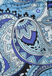 Renee - Niebieska Sukienka Maxi z Wiązana w Pasie Rosali. Kolor: niebieski. Materiał: wiskoza, materiał, tkanina. Długość rękawa: długi rękaw. Typ sukienki: kopertowe. Długość: maxi #7