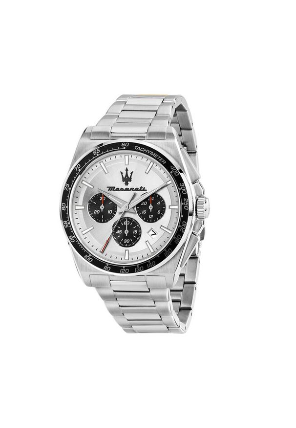 Zegarek Maserati. Kolor: srebrny