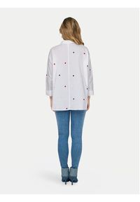 only - ONLY Koszula 15283743 Biały Box Fit. Kolor: biały. Materiał: bawełna #4