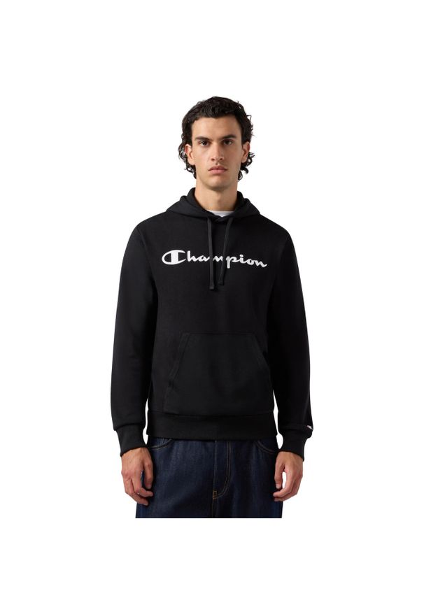 Bluza męska Champion Hooded Sweatshirt 221917. Kolor: czarny