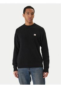 Calvin Klein Jeans Sweter LV04RD313G Czarny Regular Fit. Kolor: czarny. Materiał: bawełna #1