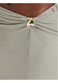 Guess Spódnica maxi W6GD15 K2936 Khaki Slim Fit. Kolor: brązowy #5