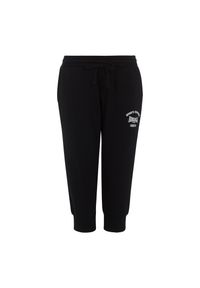 Damskie spodnie dresowe Lonsdale Leeds. Kolor: czarny. Materiał: dresówka #1