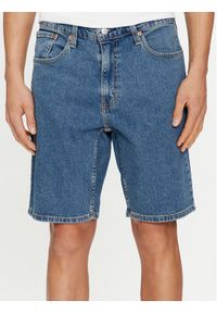 Levi's® Szorty jeansowe 445 Athletic A7219-0002 Niebieski Regular Fit. Kolor: niebieski. Materiał: bawełna