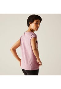 Regatta - Hyperdimension II damska koszulka. Kolor: różowy. Materiał: skóra. Sport: turystyka piesza #2