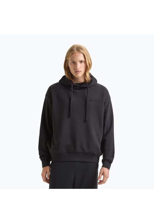 Bluza Diadora Hoodie Athletic Logo. Kolor: czarny. Sport: taniec, joga i pilates