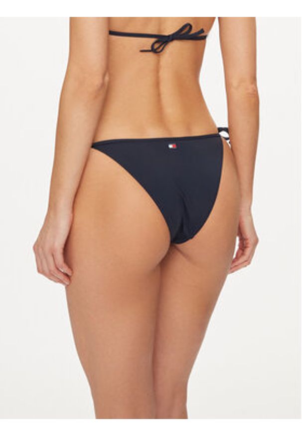 TOMMY HILFIGER - Tommy Hilfiger Dół od bikini UW0UW05096 Granatowy. Kolor: niebieski. Materiał: syntetyk