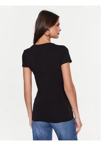 Guess T-Shirt Adelina W3RI14 J1314 Czarny Slim Fit. Kolor: czarny. Materiał: bawełna #4